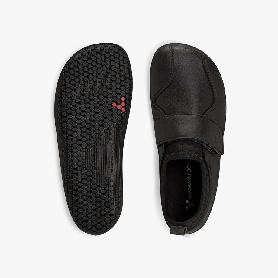 Primus School Ii Kids Vivobarefoot Obsidian