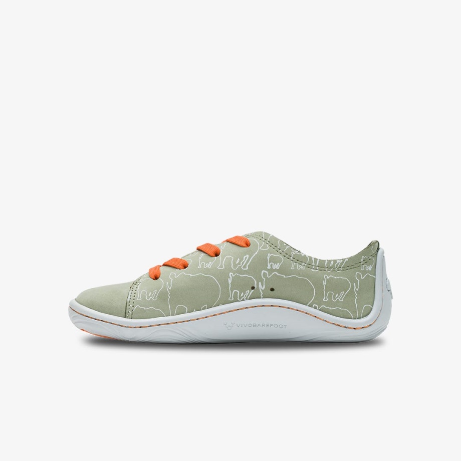 Addis Lewa Juniors Sage Vivobarefoot