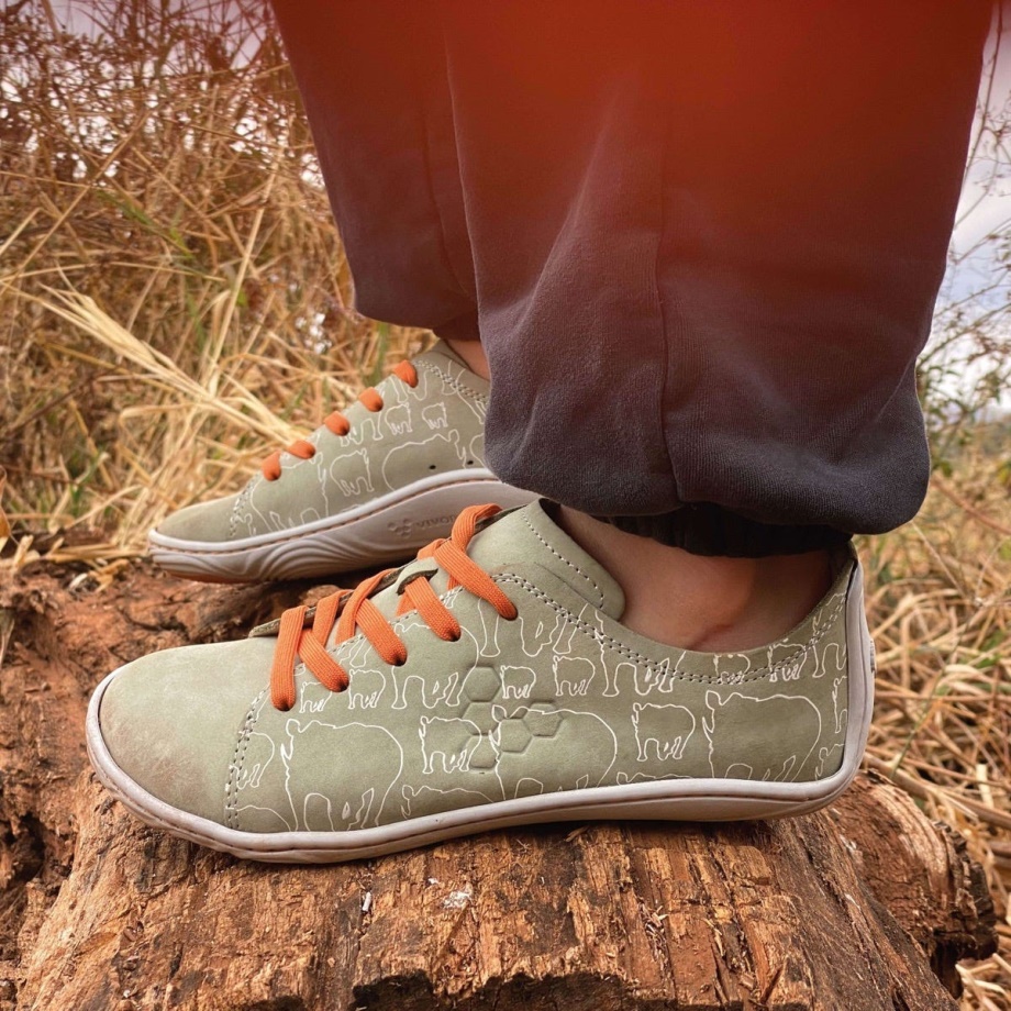 Addis Lewa Juniors Sage Vivobarefoot