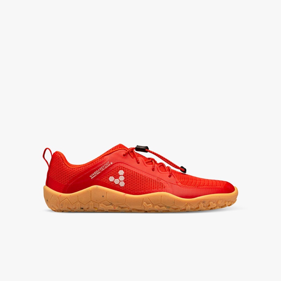 Primus Trail Ii Fg Juniors Vivobarefoot Fiery Coral