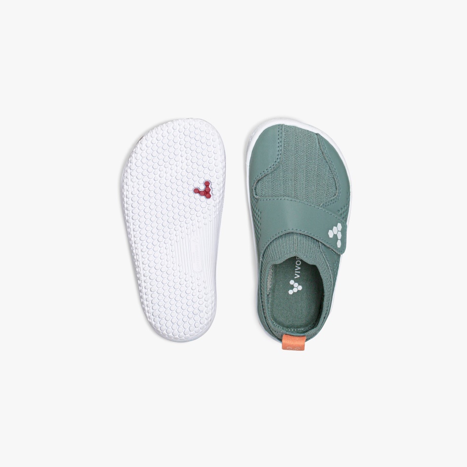 Jūras Zaļš Primus Knit Ii Toddlers Vivobarefoot