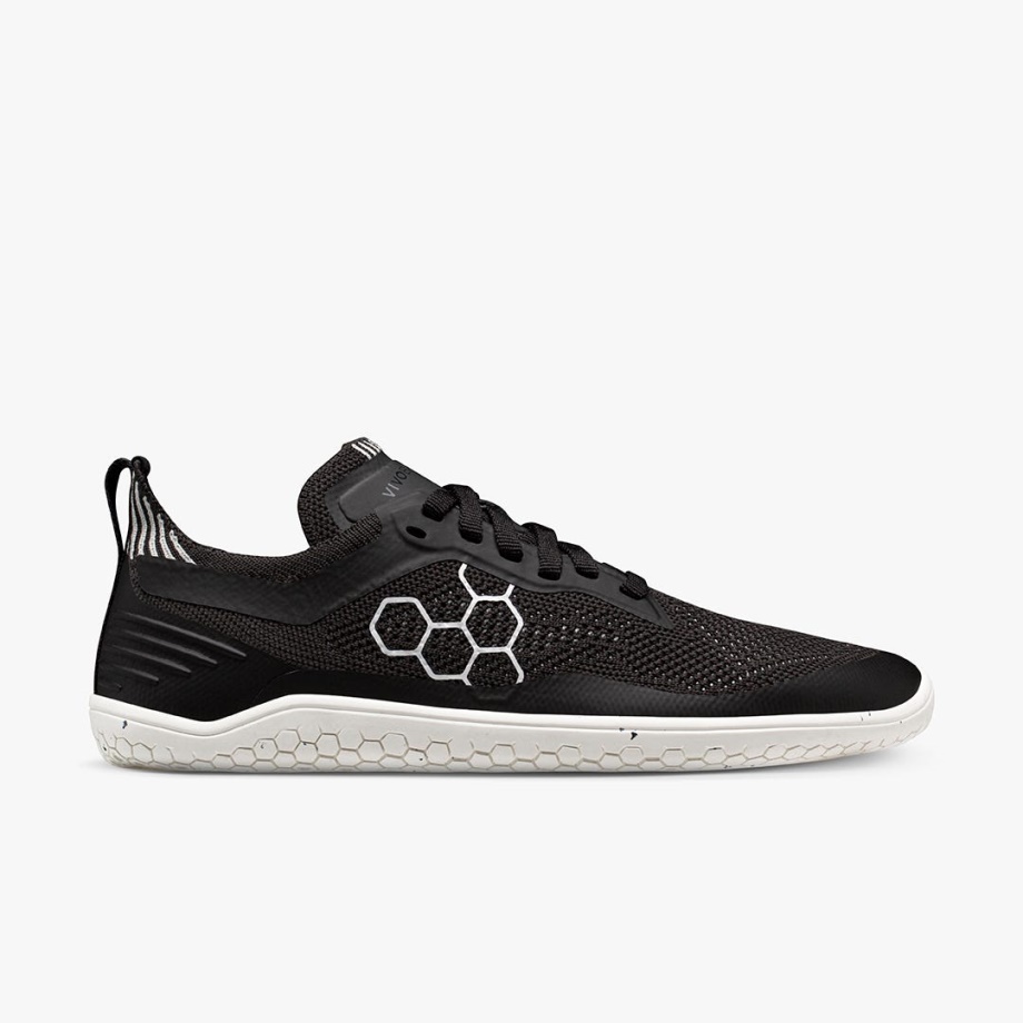 Geo Racer Knit Sieviešu Vivobarefoot Obsidian