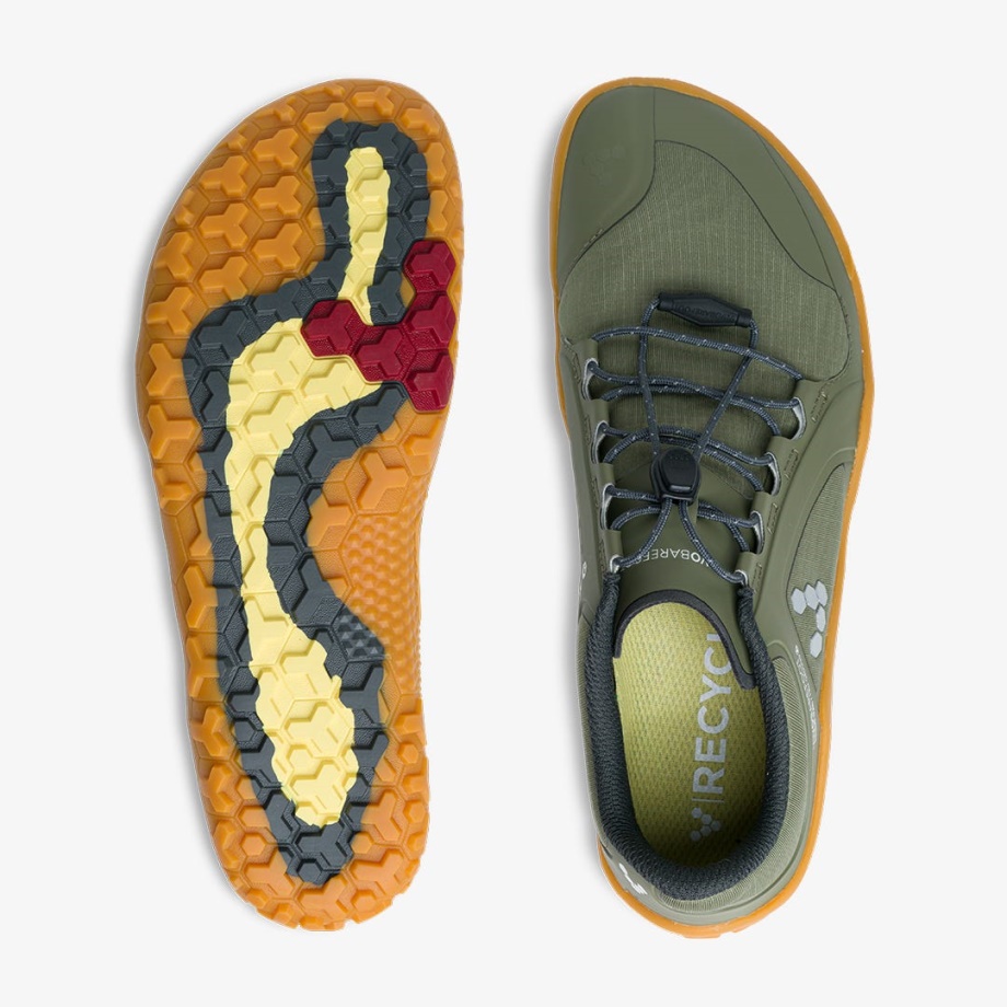 Vivobarefoot Botāniskais Zaļais Primus Trail Ii All Weather Fg Womens