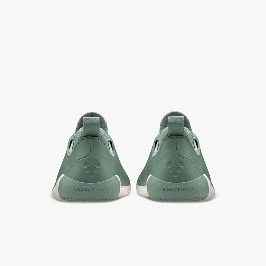 Vivobarefoot Sea Green Geo Court Knit Womens