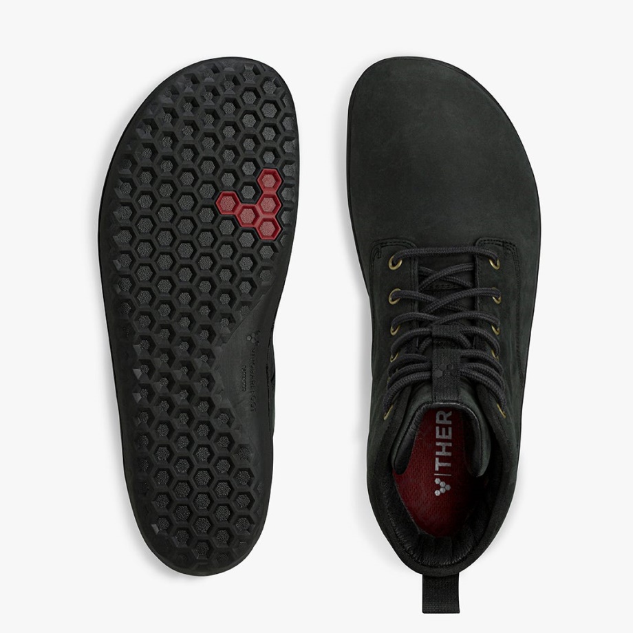 Scott Iii Mens Vivobarefoot Obsidian