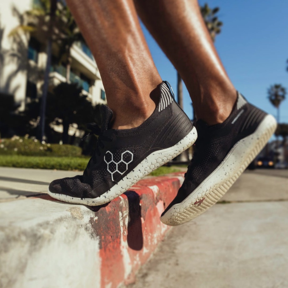 Geo Racer Knit Mens Obsidian