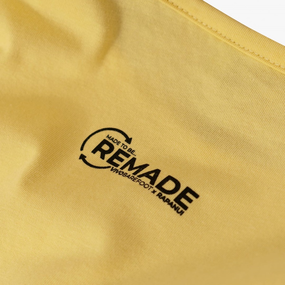 Rapanui Sieviešu T Krekls Dzeltens